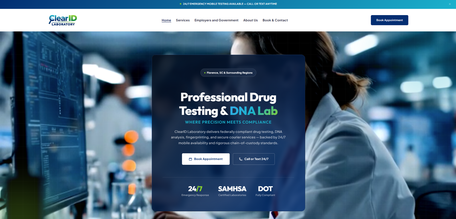 Clear ID Laboratory Shopify Store