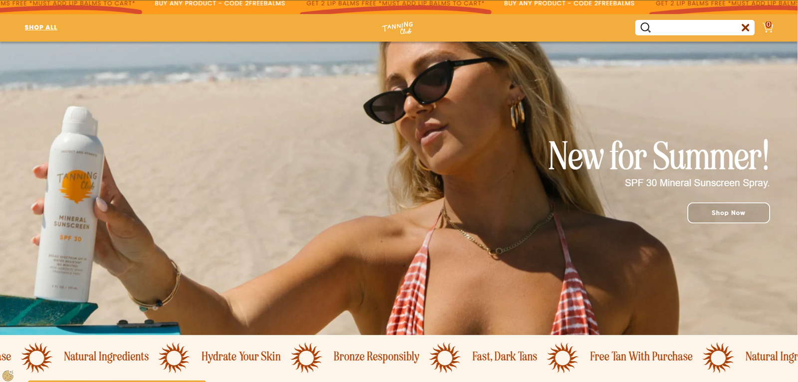 Tanning Club Store